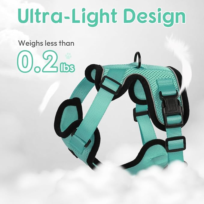 Dooradar Cat Harness and Leash Set, Escape Proof Safe Adjustable Kitten Vest - Image 6