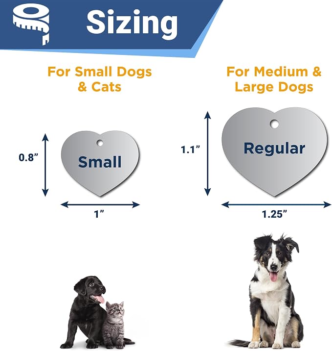 GoTags Stainless Steel Pet ID Tags, Personalized Dog Tags and Cat Tags - Image 7