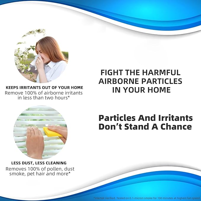 Nuwave Air Purifiers for Home Large Room, Washable and Reusable Bio Guard Filter - Image 3