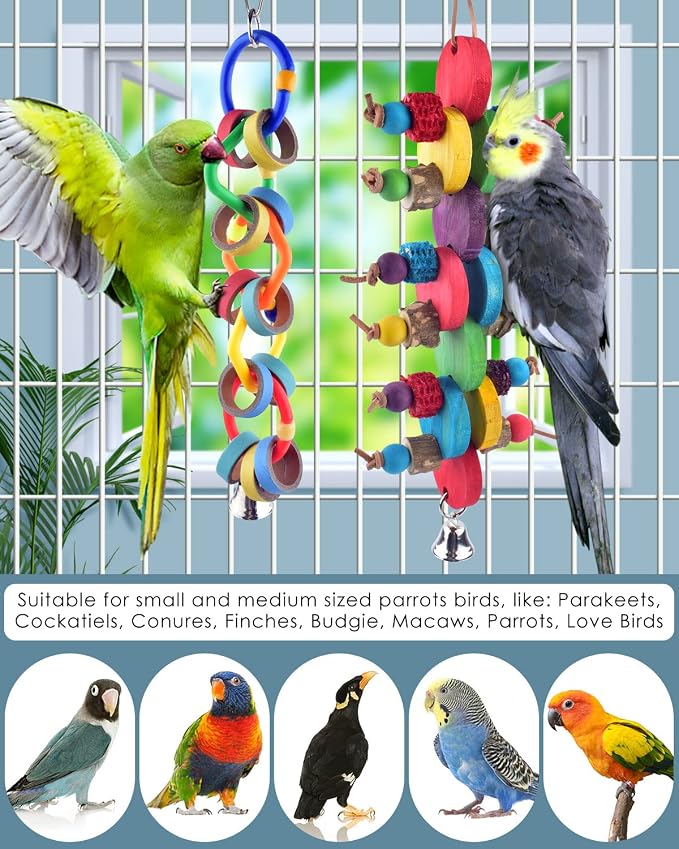 Bissap 2 PCS Bird Chew Toys - Image 7