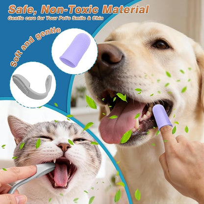 7PCS Pet Grooming Kit for Dogs and Cats，with Storage Bag & Includes Dog Washing - Image 7