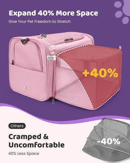 MIDOG Cat Carrier Soft for Small to Medium-Sized Cats, TSA Airline Approved - Image 2