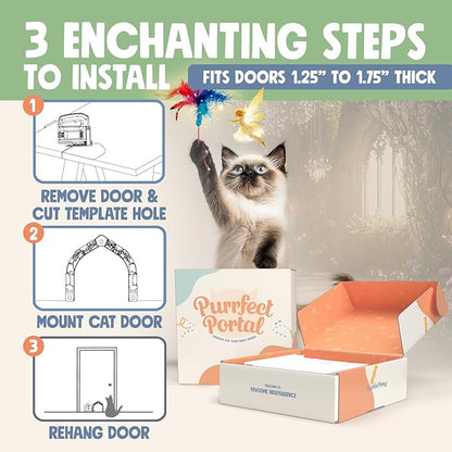 Fairy® Door Interior Pet Door - Image 4