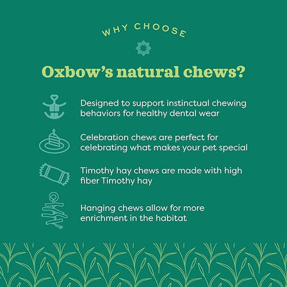 Oxbow Enriched Life Natural Dangly Party Pack, Rabbit Toys, Guinea Pig Toys - Image 4
