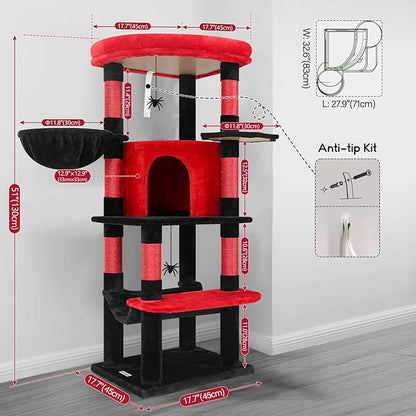 Globlazer Gothic Corner Cat Tree Tower - Image 3