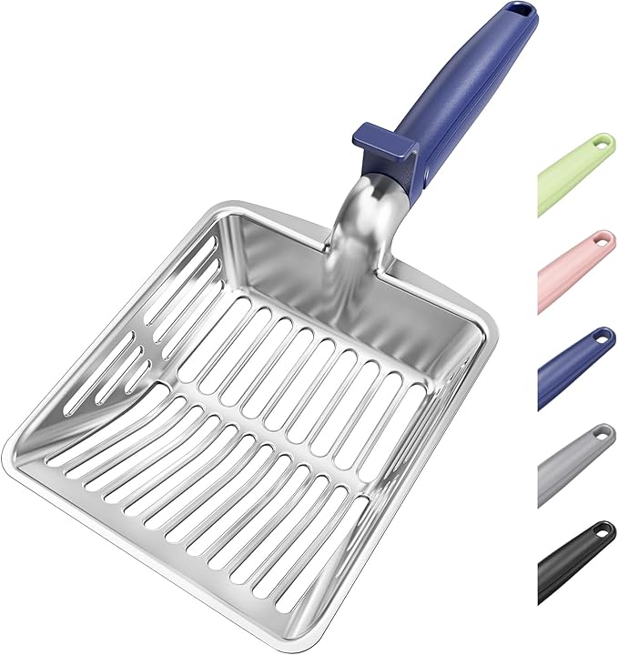 Metal Cat Litter Scoop, Large Cat Scooper by Unknown
