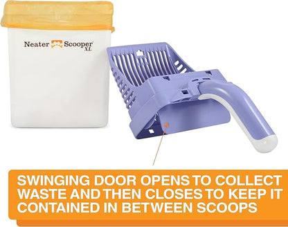 Neater Pet Brands Neater Scooper XL Cat Litter Scoop, 60 Refill Bags – - Image 3