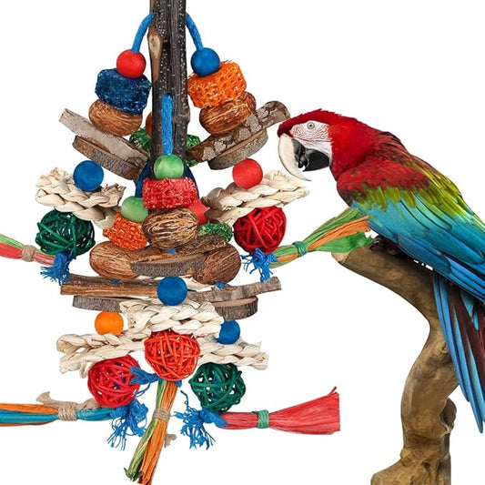 Bird Toys, Parrot Toys Exciting Chewing Fun by BBjinronjy