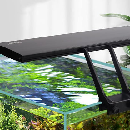 hygger Clip On 24/7 Lighting Aquarium LED Light, Sunrise-Daylight-Moonlight and by hygger