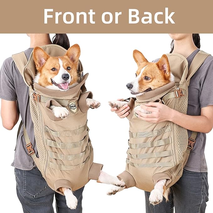 FLAdorepet Dog Carrier Tactical Backpack - Image 6