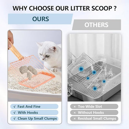 Litter Scooper, Metal Litter Scoop, Pooper Scooper - Image 4