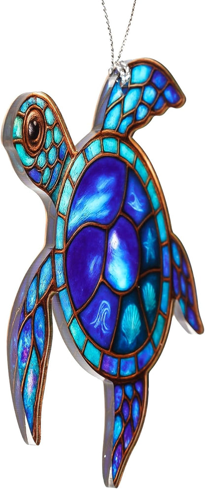Sea Turtle Gifts for Women, Gifts for Turtle Lovers Ocean Inspired Ornament - Image 4