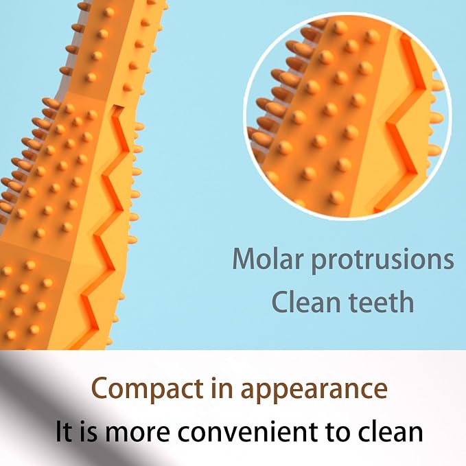 Dog Chew Toy Rubber for Aggressive Chewers Promotes Teeth Health Interactive - Image 8