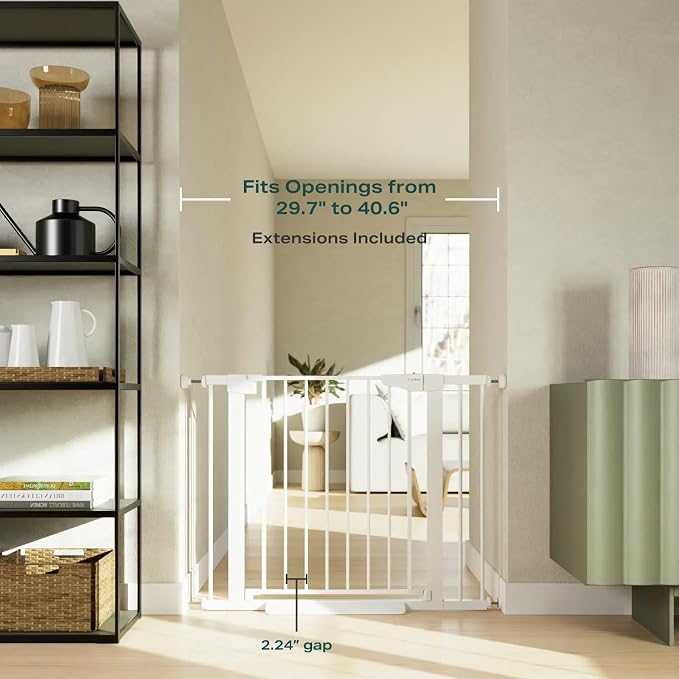 Cumbor 2 Pack 29.7-40.6" Baby Gate - Image 3