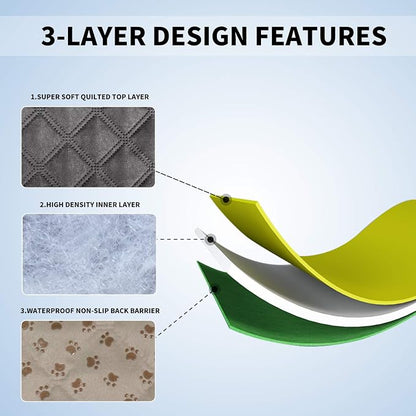 Easy-Going 100% Waterproof Dog Bed Cover, Non-Slip Pet Blanket - Image 5