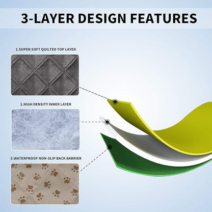 Easy-Going 100% Waterproof Dog Bed Cover, Non-Slip Pet Blanket - Image 4