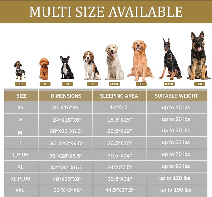 Bedfolks Orthopedic Dog Bed, Waterproof Dog Sofa Bed - Image 5