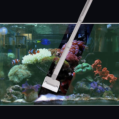 saltwater aquarium cleaner fish tank scraper cleaning tools 17.7-48 Inch long by AQUARIUMCHOICE
