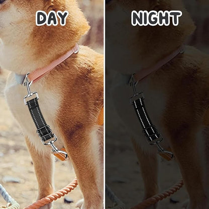 YUEPET Dog Safety Collar Clips 2 Pack Adjustable Prong Collar Backup Clips - Image 5