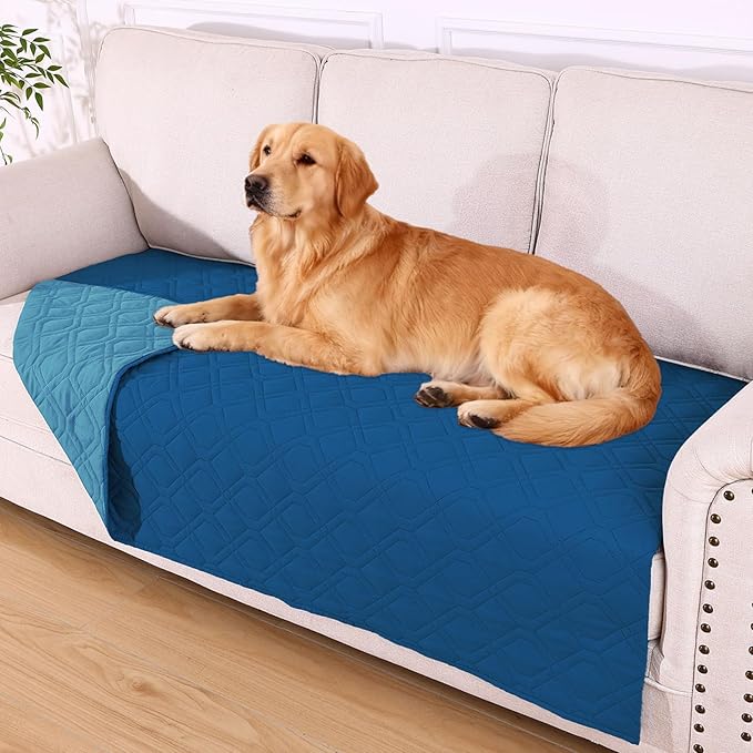 hyha Waterproof Dog Bed Blanket, Soft Pet Blankets, Waterproof Couch Cover by hyha