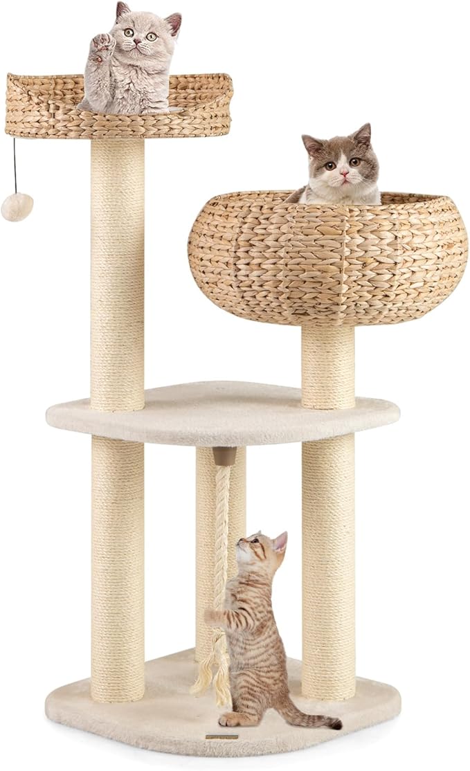 PETSITE 41 Inch Modern Cat Tree by PETSITE