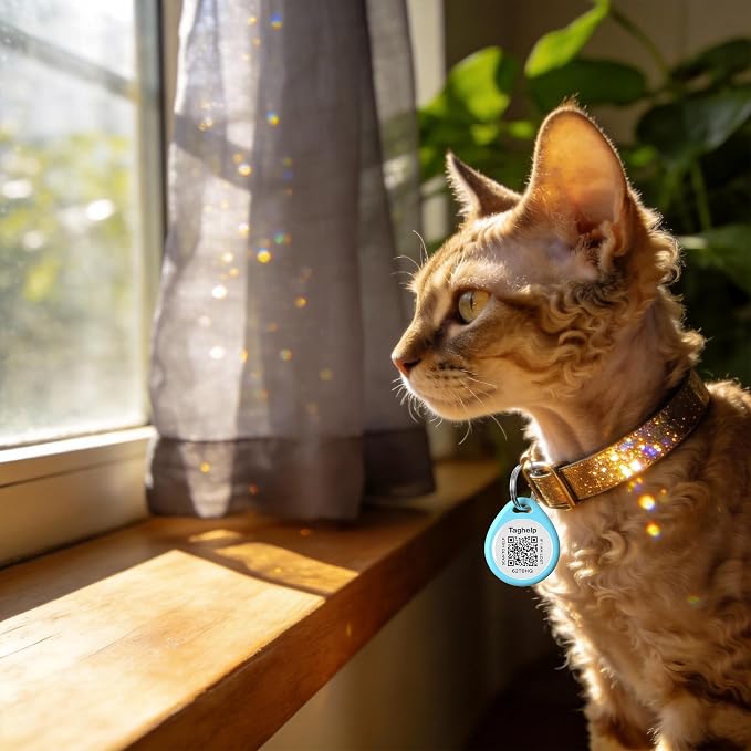 QR Code Cat ID Tag for Collar, Smart Pet ID - Image 7
