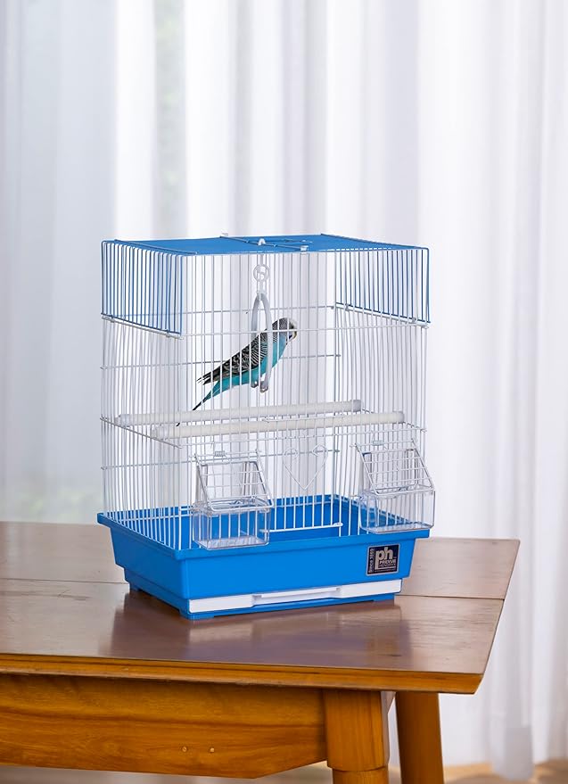 Prevue Pet Products Parakeet Square Roof Bird Cage - Image 2