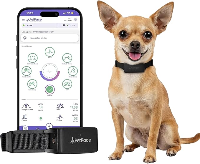 NEW Dog Health Monitor V3.0 by PetPace – AI Smart Collar by PetPace30AiHealthCollar