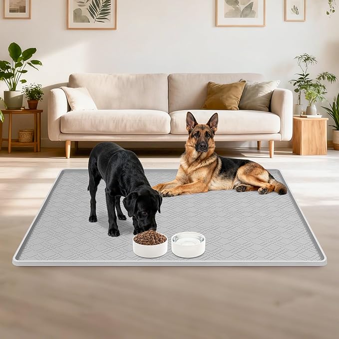 Lanstics Dog Food Mat, Floor Protection - Image 4
