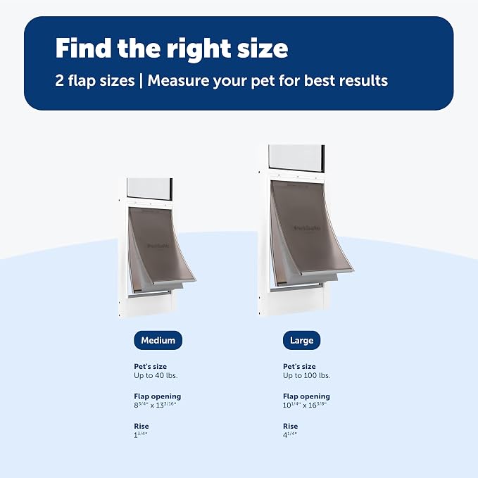 PetSafe Extreme Weather Sliding Glass Pet Door - Image 4