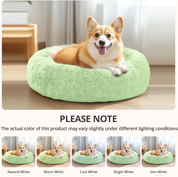 JOLLYVOGUE Calming Small Dog & Cat Bed - Image 6