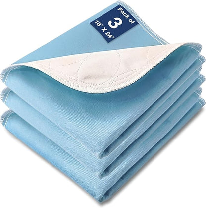 Washable Waterproof Underpads, Car Seat, Wheelchair, Small Size by SOLOSHINE