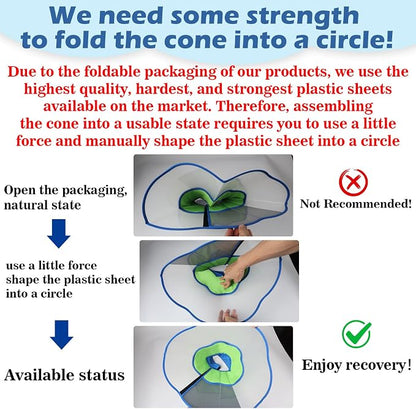 Hard & Heavy Plastic Dog Cone Collar Alternative - Image 3