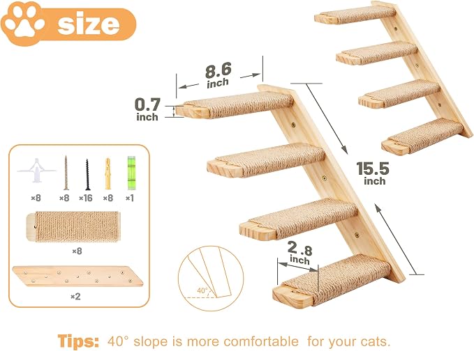 Cat Wall Furniture Set - Image 4