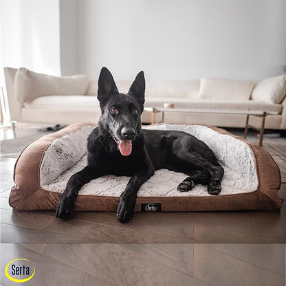 Serta Orthopedic Quilted Couch Dog Bed - Image 5