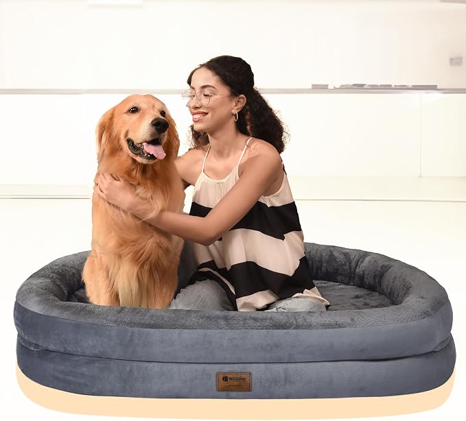 Orthopedic Washable Large Dog Bed: Waterproof Pet Bed - Image 7