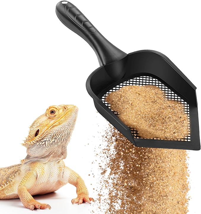 SunGrow Reptile Litter Scoop, Pointed Edge by SunGrow