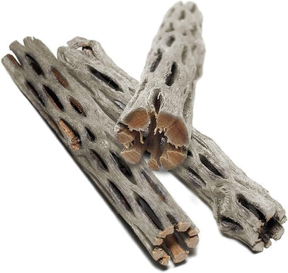 SunGrow Cholla Wood, 6” Climbing Logs, Chew Toy, Aquarium Fish, and Shrimp - Image 2