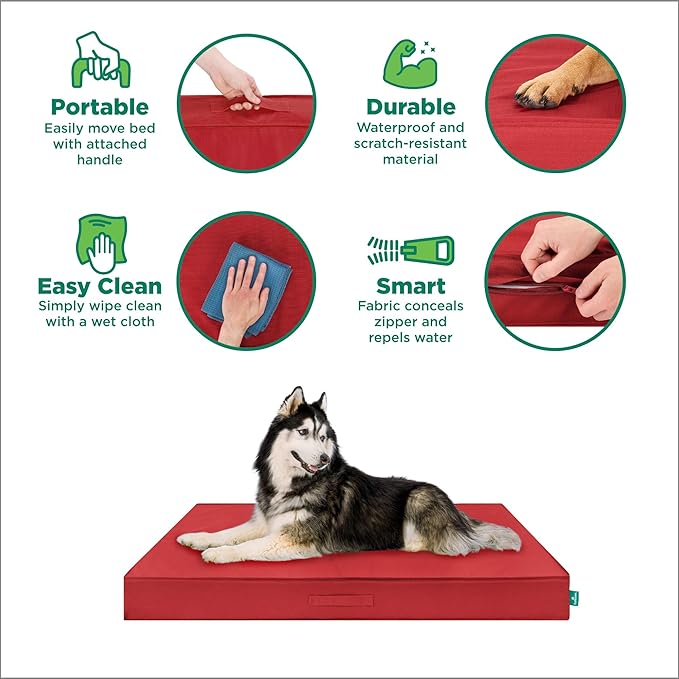 FurHaven Cooling Dog Bed – XXL Foam Mattress - Image 4