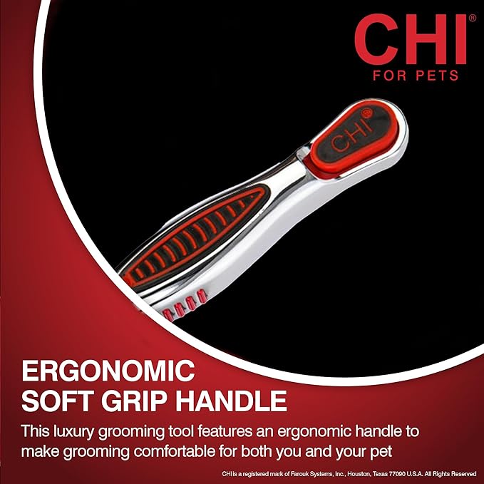 CHI for Dogs Dematting and Deshedding Undercoat Rake, Dog Grooming Tool for - Image 6