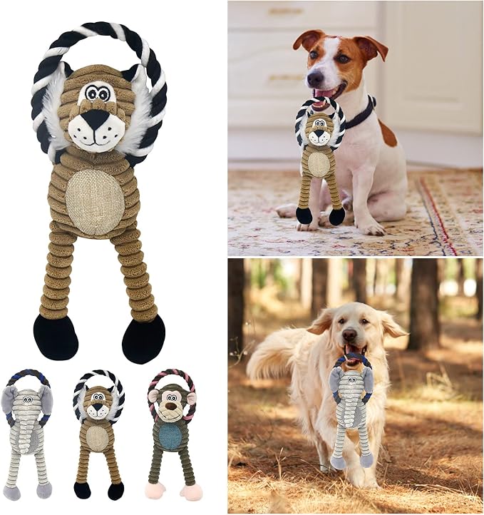 Puppy Chew Toys, Funny Heavy Duty Cute Dog Toys Aggressive Chewers, Soft - Image 2