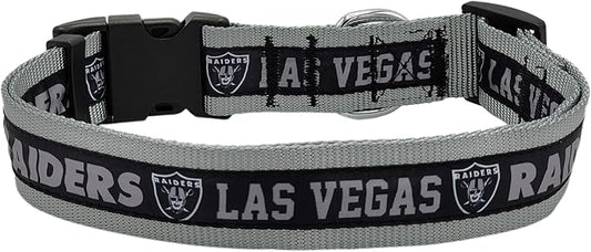 Pets First NFL Raiders Licensed PET COLLAR, Extra Large - Image 2