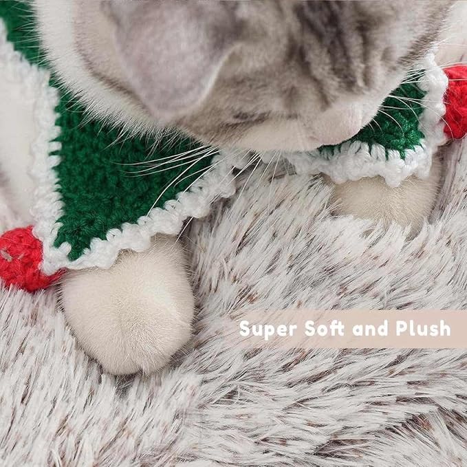 WESTERN HOME WH Calming Dog & Cat Bed, Anti-Anxiety Donut Cuddler Warming Cozy - Image 5