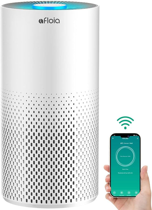 Afloia Air Purifiers for Home Bedroom Large Room Up to 1076 Ft², Smart WiFi by Afloia