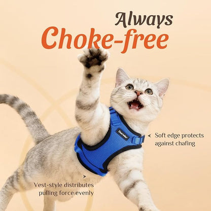 Dooradar Cat Harness and Leash Set, Escape Proof Safe Adjustable Kitten Vest - Image 2