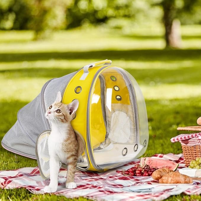 Cat Backpack Carrier Back Expandable Bubble Pet Carrier Backpack - Image 3