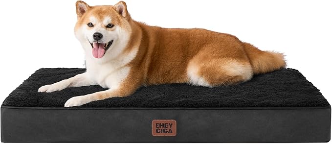 EHEYCIGA Orthopedic Dog Beds for Large Dogs by EHEYCIGA