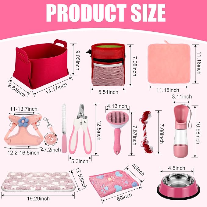 Abbylike 50 Pcs Puppy Supplies Starter Kit - Image 2