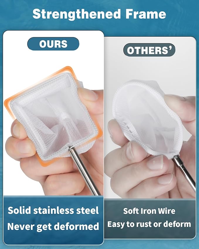 Pawfly 2 Inch Aquarium Shrimp Net - Image 4