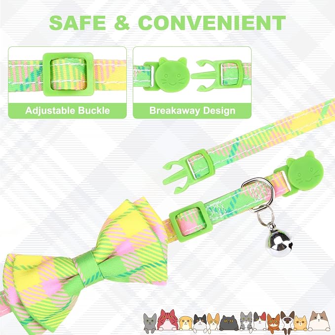 Breakaway Cat Collars with Bell & Cute Pendants - Image 3